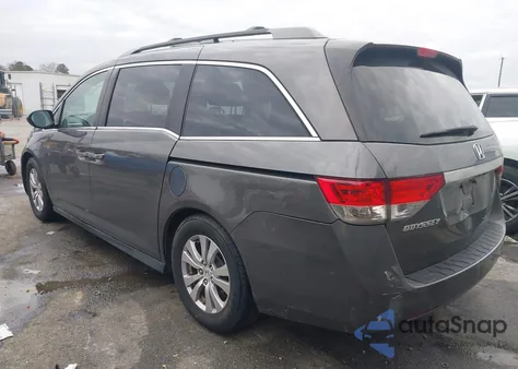 2016 Honda Odyssey Ex-L z USA, uszkodzony, nr VIN 5FNRL5H65GB154588